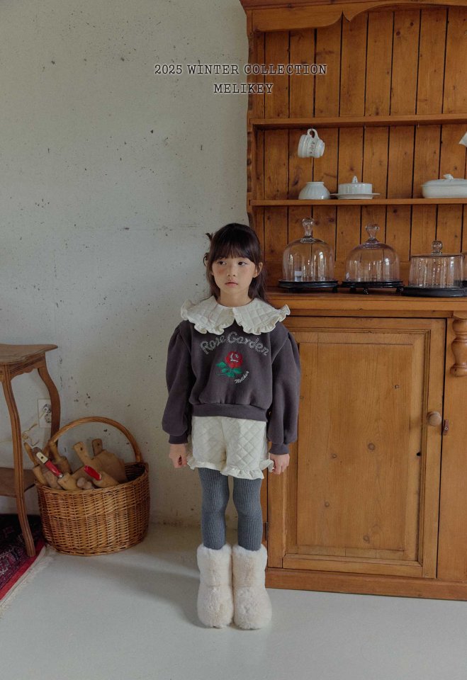 Melikey - Korean Children Fashion - #minifashionista - Quilted Frill Shorts - 8