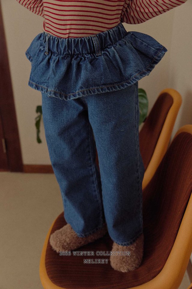 Melikey - Korean Children Fashion - #minifashionista - Jane Frill Jeans - 6