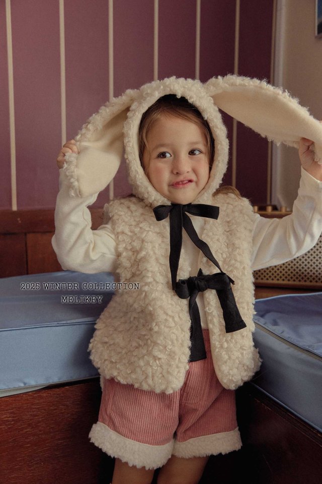 Melikey - Korean Children Fashion - #minifashionista - Fleece Vest - 8