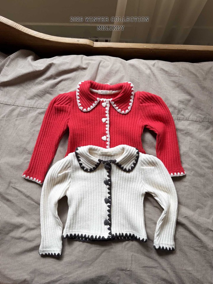 Melikey - Korean Children Fashion - #prettylittlegirls - Mellow Ribbed Cardigan - 11