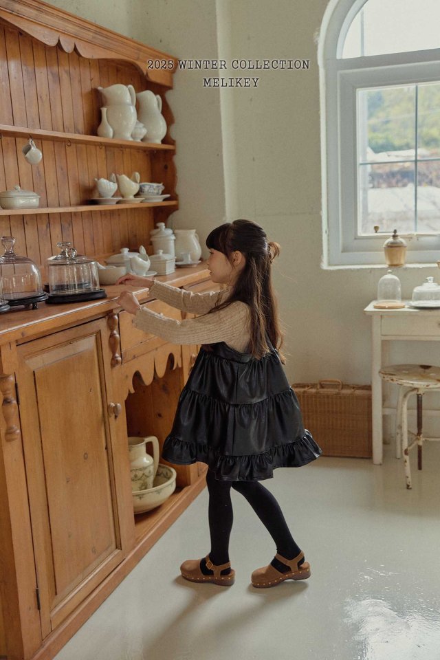 Melikey - Korean Children Fashion - #prettylittlegirls - French Layered One-piece - 3