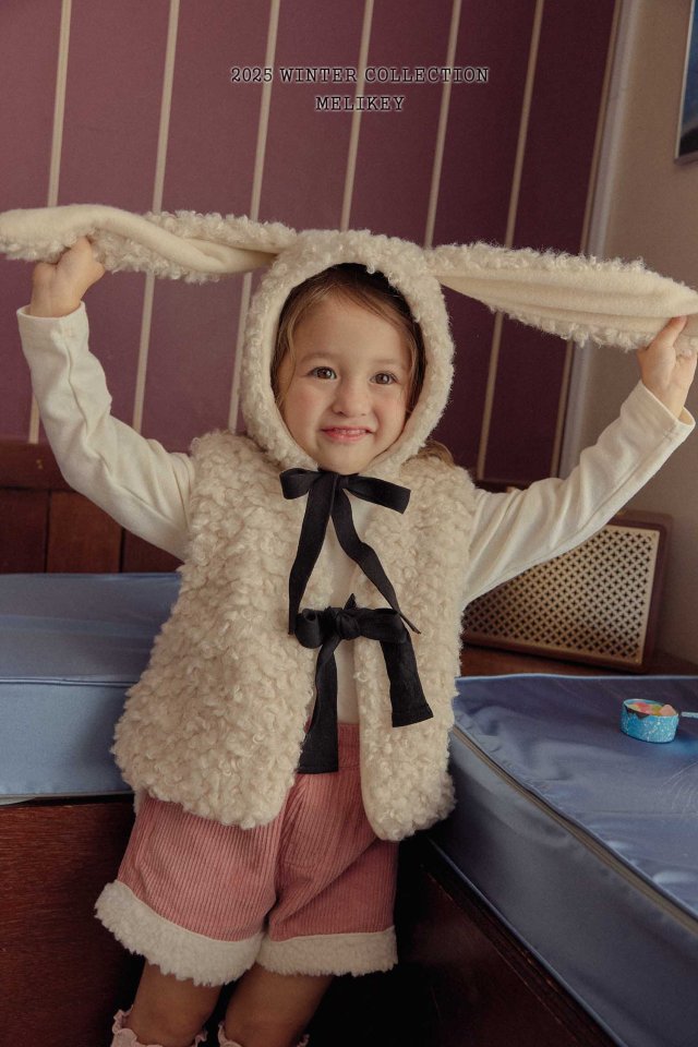Melikey - Korean Children Fashion - #prettylittlegirls - Fleece Vest - 9