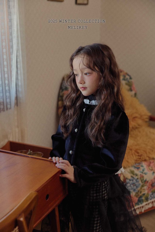 Melikey - Korean Children Fashion - #stylishchildhood - Sun Velvet Jacket - 5