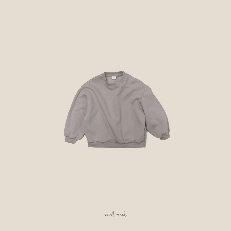 Melmel - Korean Children Fashion - #kidzfashiontrend - Oversized Fleece Sweatshirt - 4