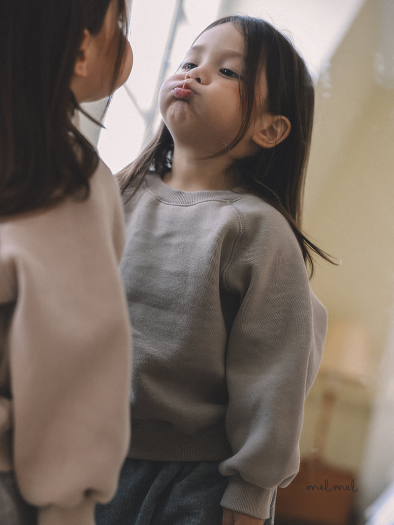 Melmel - Korean Children Fashion - #childofig - Raglan Fleece Sweatshirt