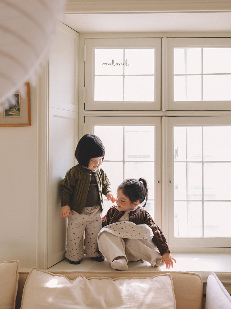 Melmel - Korean Children Fashion - #stylishchildhood - Printed Corduroy Pants - 4
