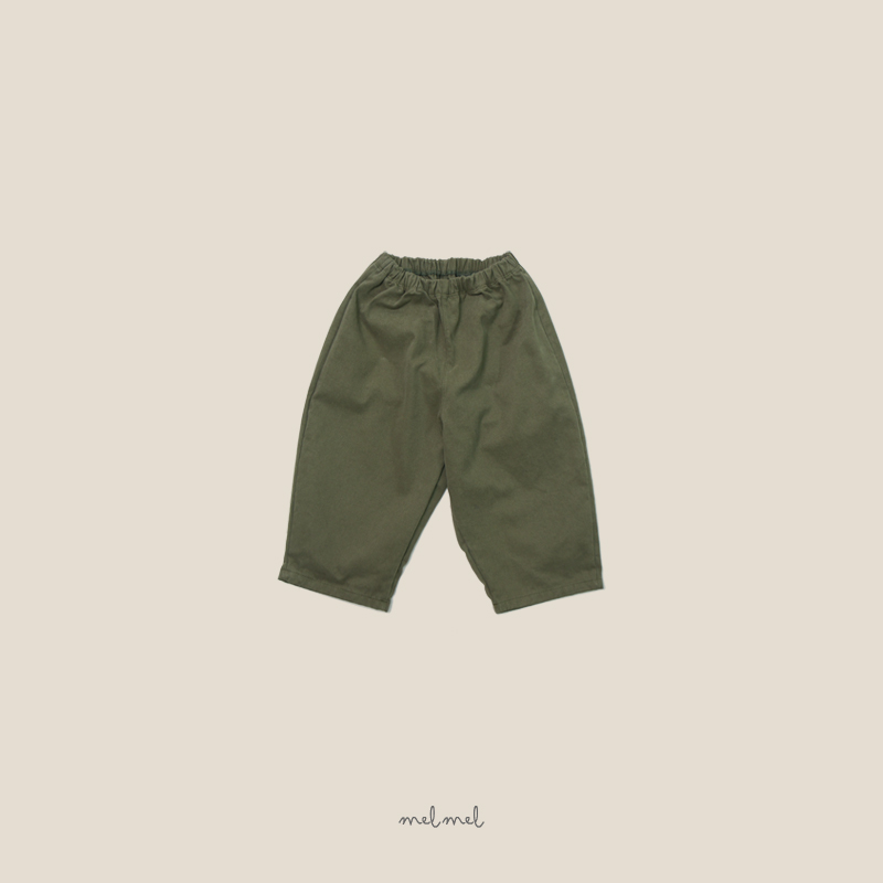 Melmel - Korean Children Fashion - #childofig - Peach Hip Pocket Pants - 3