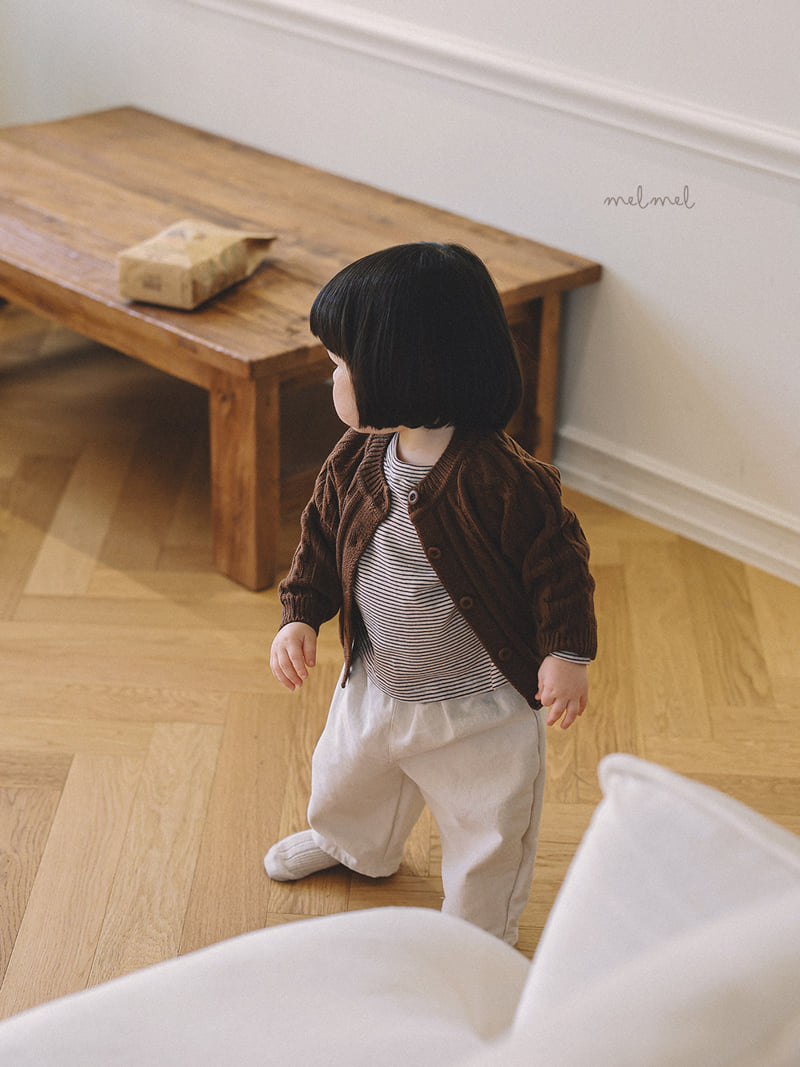 Melmel - Korean Children Fashion - #childrensboutique - Stripe Tee - 10
