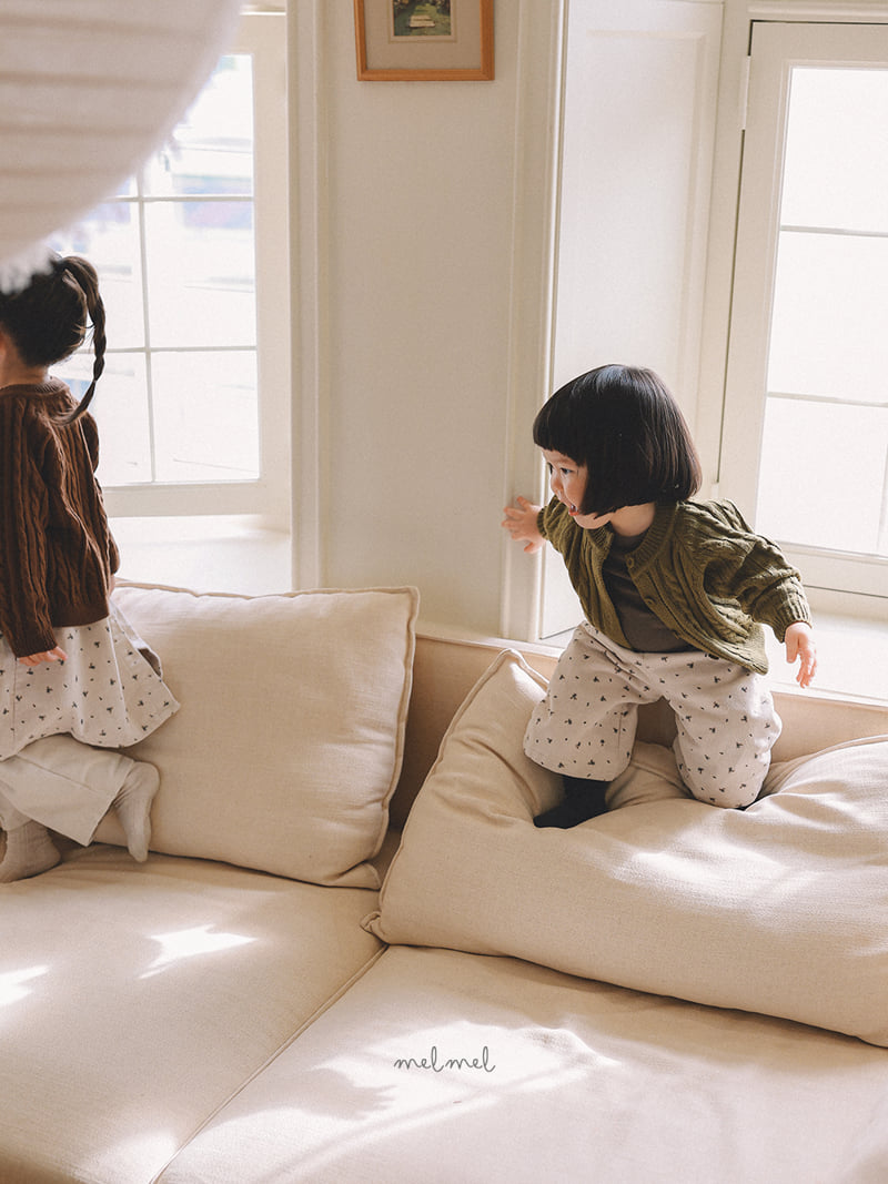 Melmel - Korean Children Fashion - #childrensboutique - Printed Corduroy Pants - 5