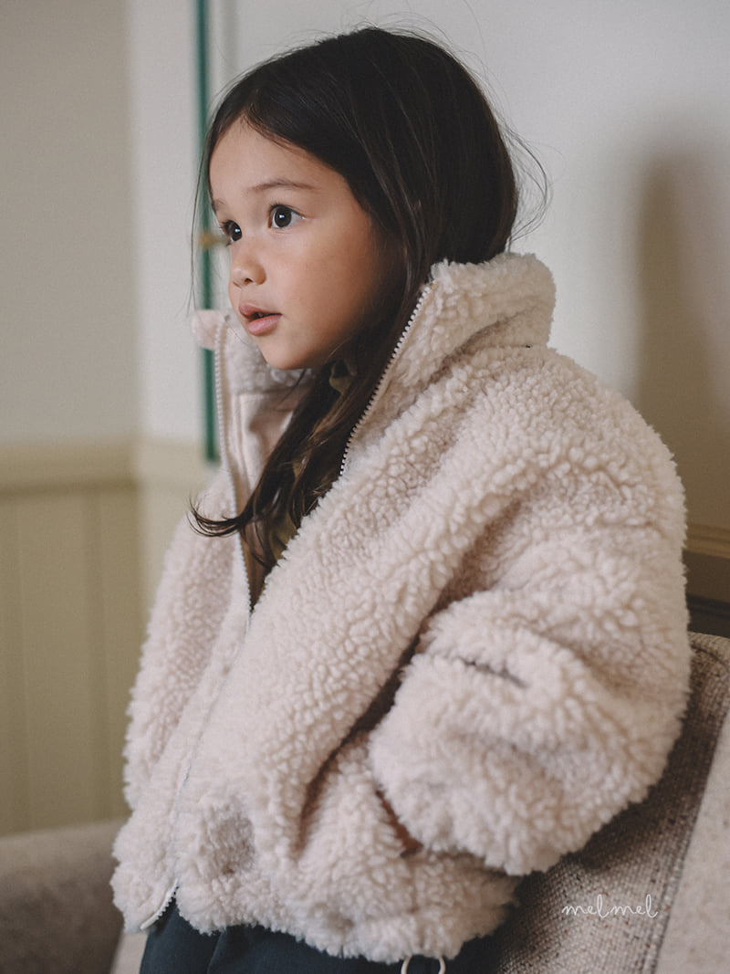 Melmel - Korean Children Fashion - #childrensboutique - Fleece Jacket