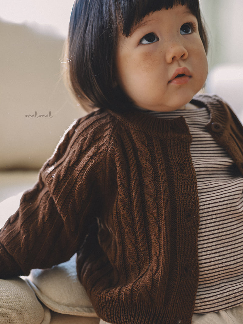 Melmel - Korean Children Fashion - #designkidswear - Knit Cardigan - 10