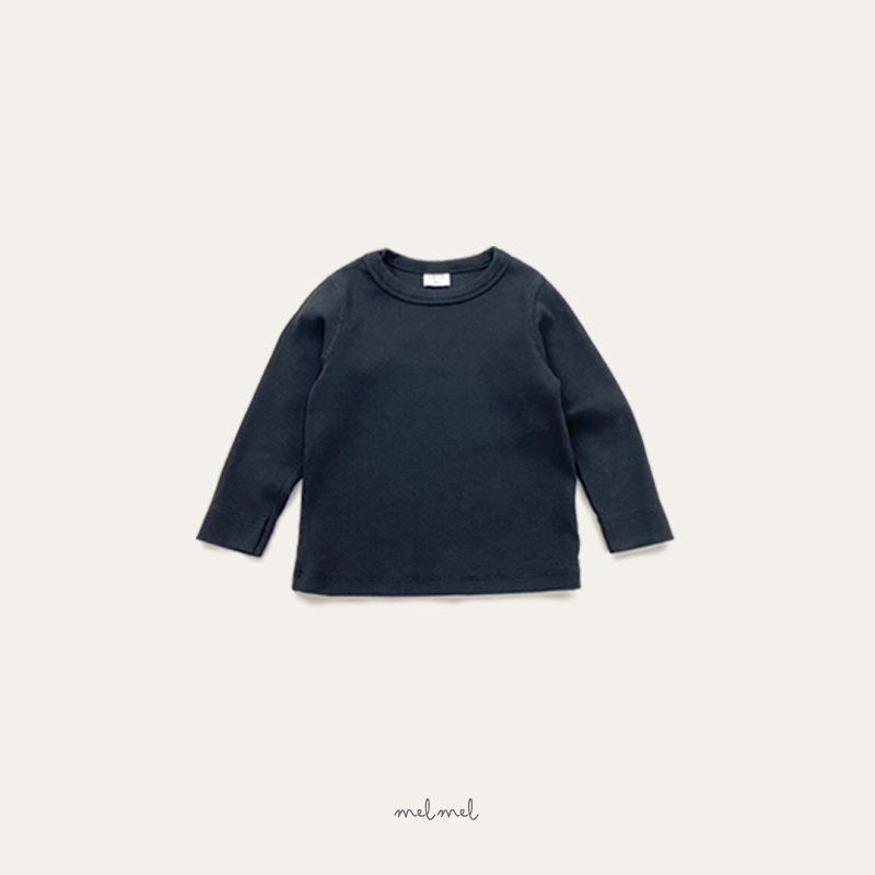Melmel - Korean Children Fashion - #designkidswear - Ribbed Tee - 9