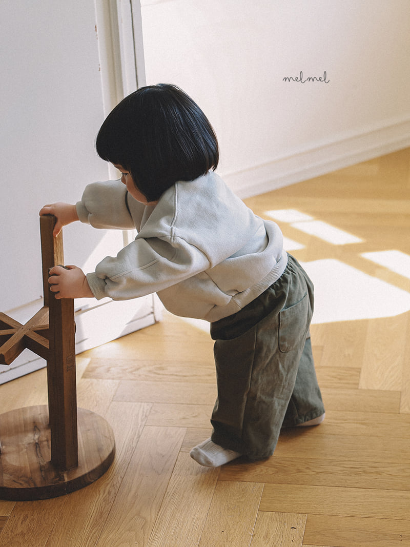 Melmel - Korean Children Fashion - #discoveringself - Peach Hip Pocket Pants - 6