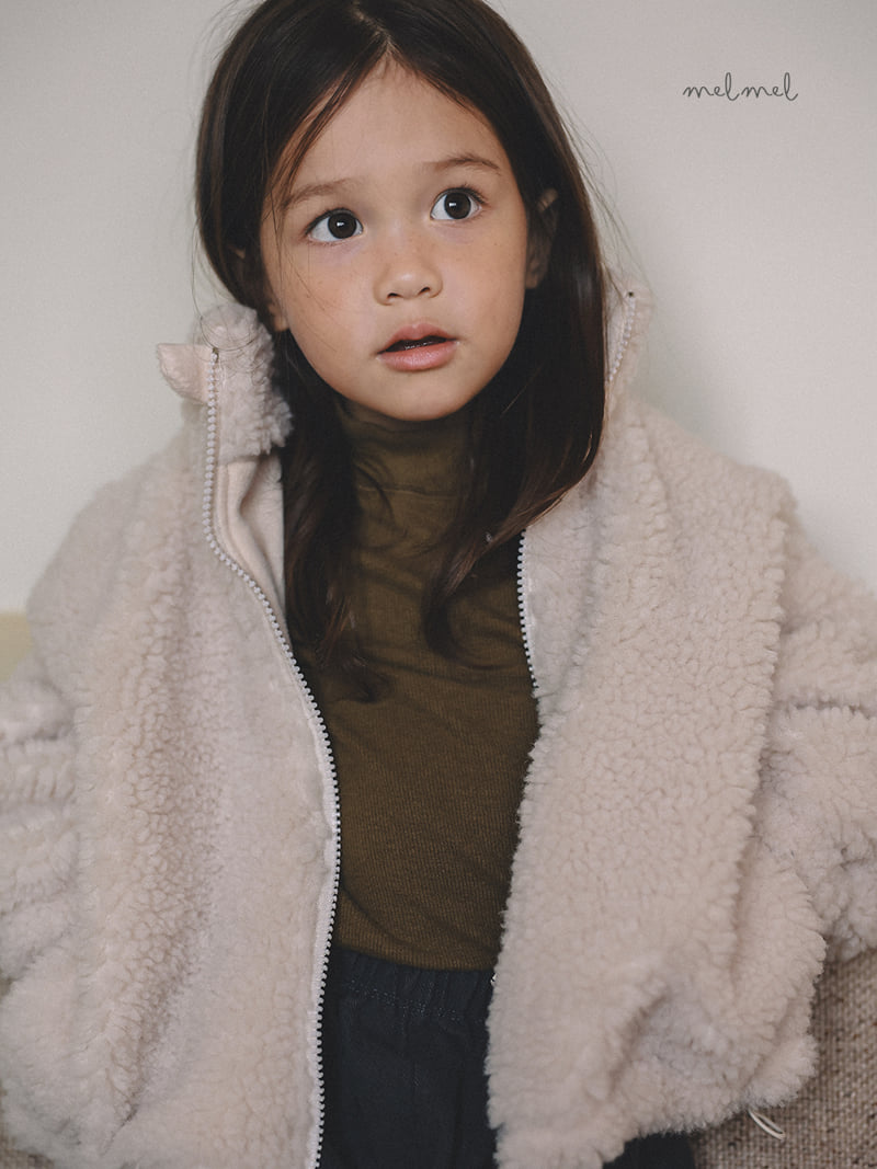 Melmel - Korean Children Fashion - #discoveringself - Fleece Jacket - 4