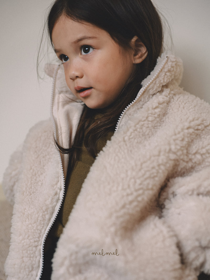 Melmel - Korean Children Fashion - #kidsstore - Fleece Jacket - 6