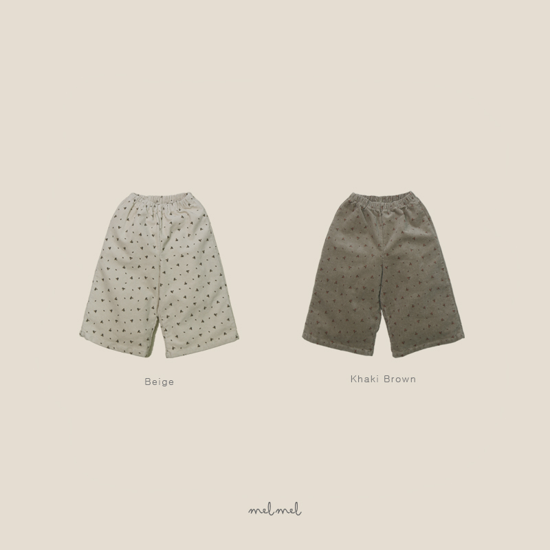Melmel - Korean Children Fashion - #kidzfashiontrend - Printed Corduroy Pants - 11