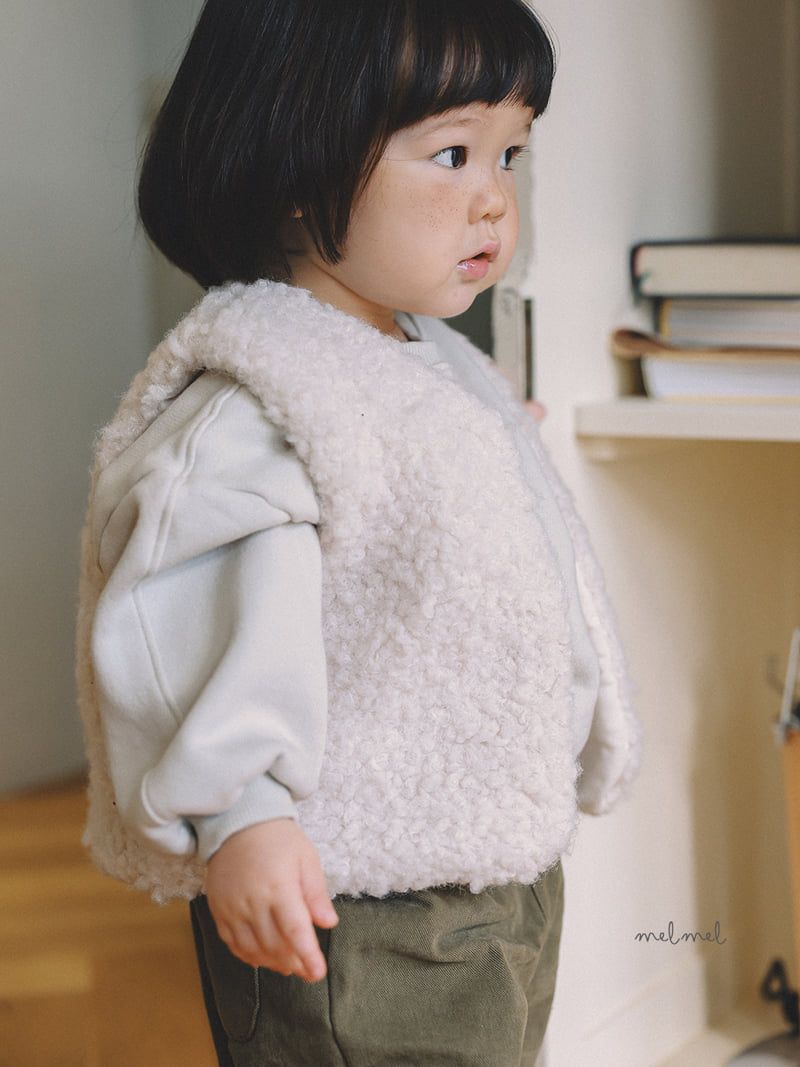 Melmel - Korean Children Fashion - #littlefashionista - Fleece Vest - 11
