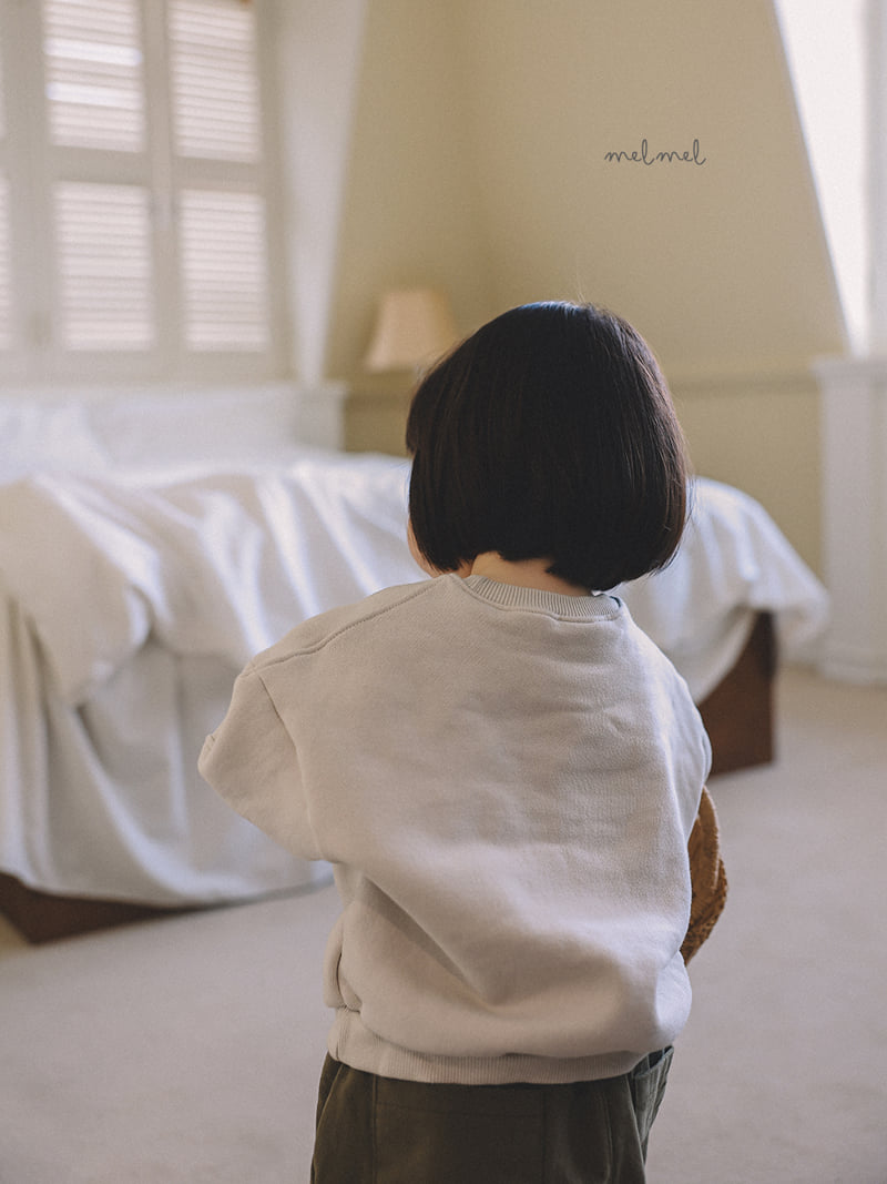 Melmel - Korean Children Fashion - #magicofchildhood - Oversized Fleece Sweatshirt - 6