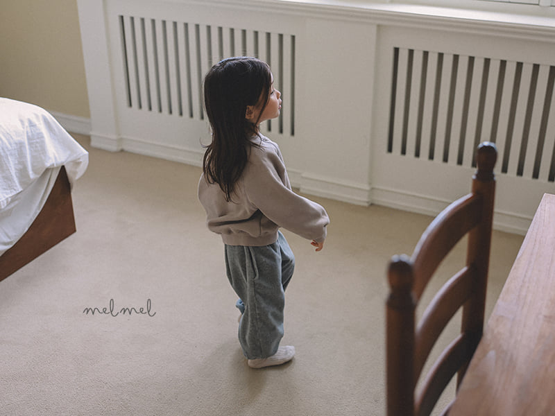 Melmel - Korean Children Fashion - #minifashionista - Velour Jogger Pants - 9