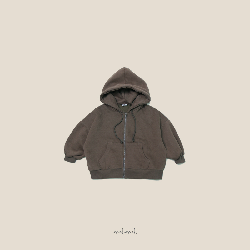 Melmel - Korean Children Fashion - #magicofchildhood - Fleece Hoodie Zip-Up - 4