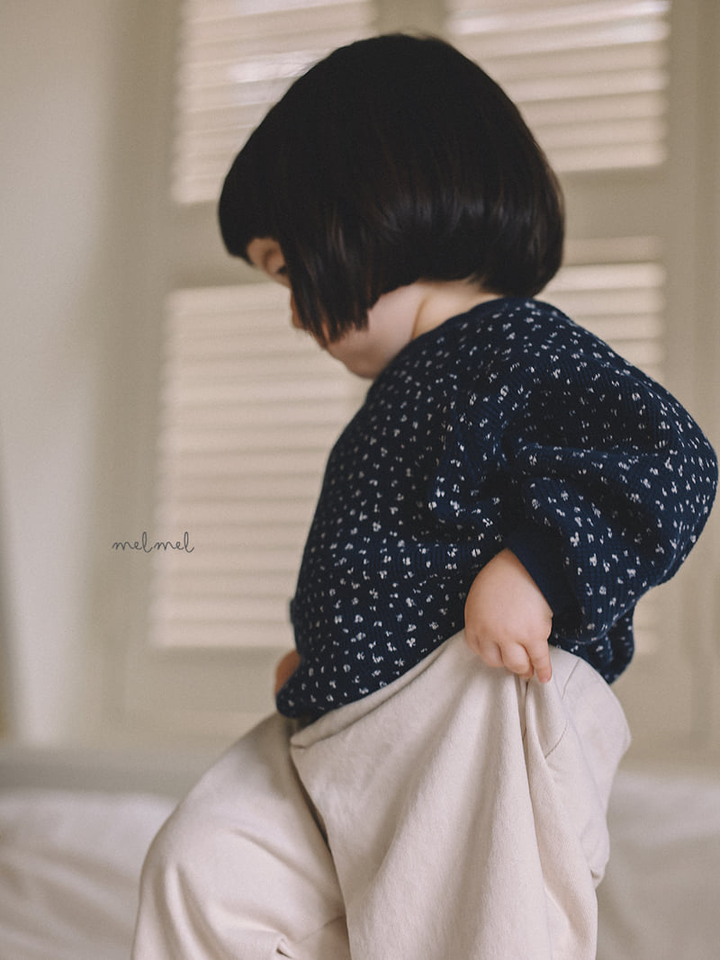Melmel - Korean Children Fashion - #prettylittlegirls - Waffle Tee - 10