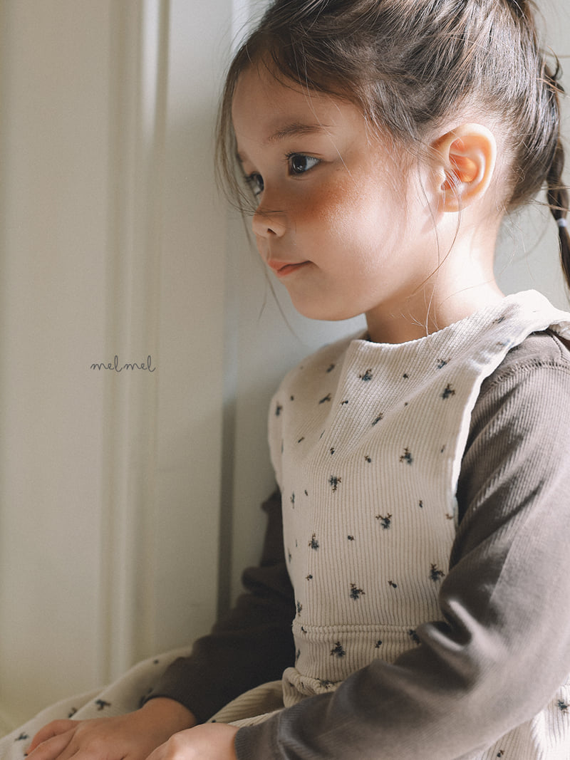 Melmel - Korean Children Fashion - #prettylittlegirls - Apron One-piece (Junior) - 8