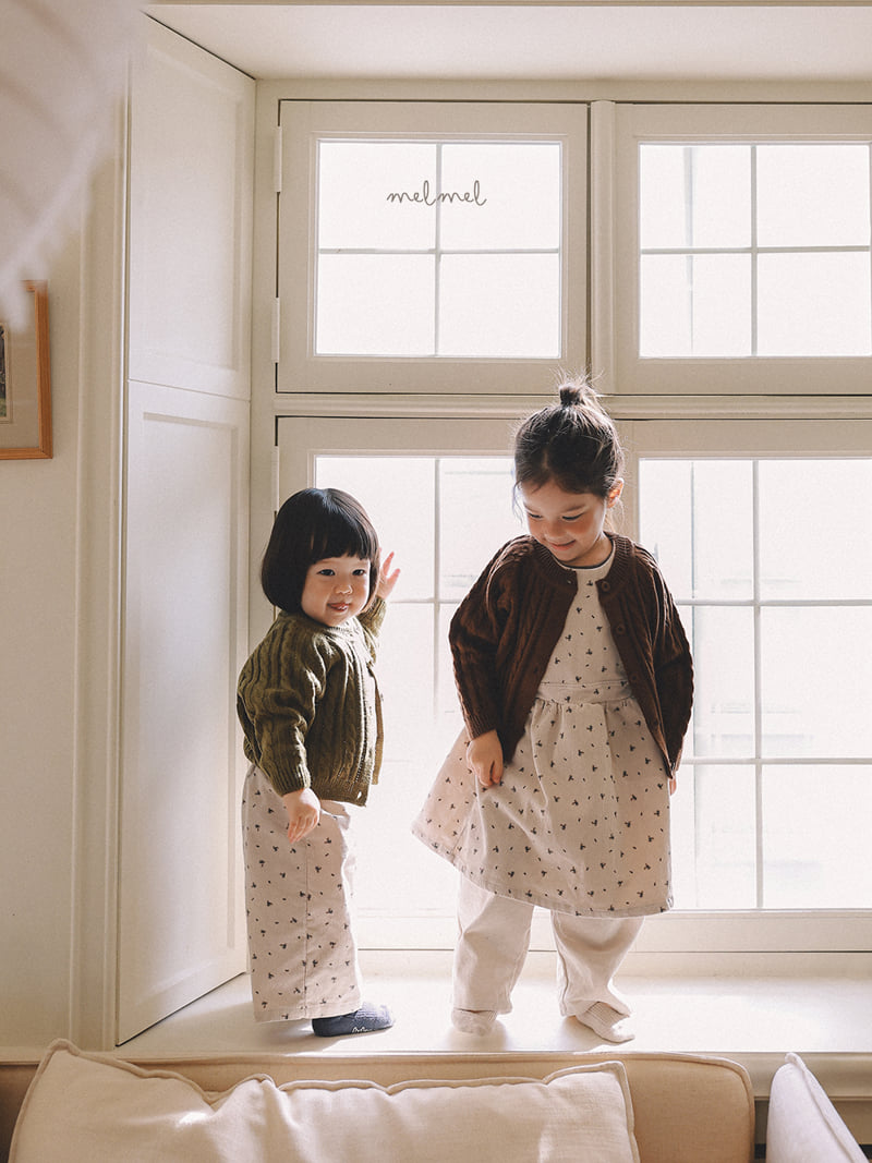 Melmel - Korean Children Fashion - #stylishchildhood - Printed Corduroy Pants - 3