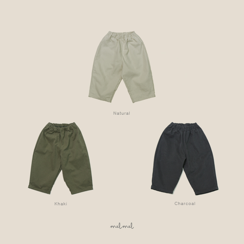 Melmel - Korean Children Fashion - #toddlerclothing - Peach Hip Pocket Pants