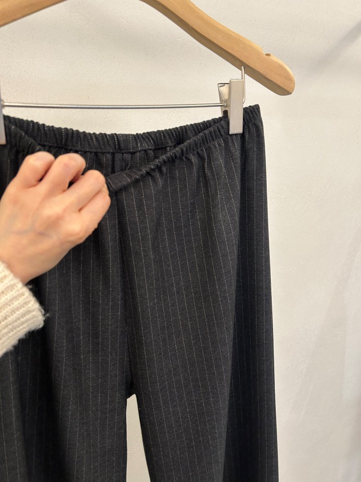Merry J - Korean Women Fashion - #momslook - Smoky Stripe Pants - 11