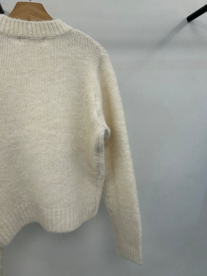 Merry J - Korean Women Fashion - #momslook - Fog Wool Knit - 9