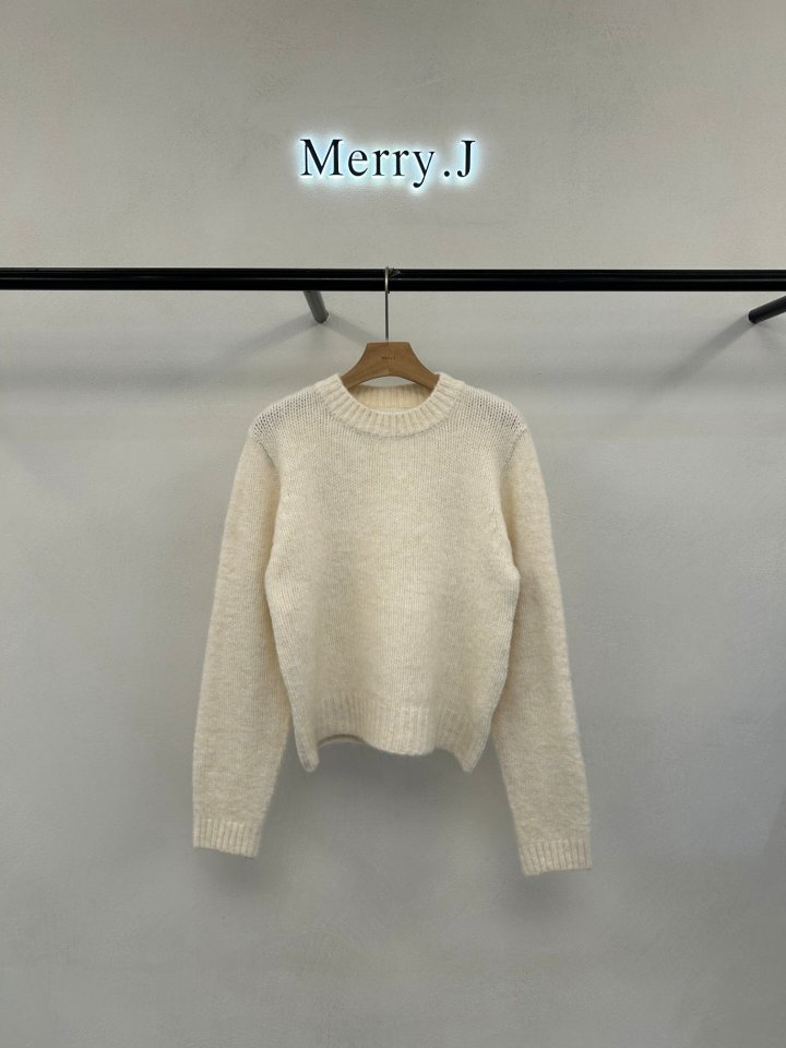 Merry J - Korean Women Fashion - #pursuepretty - Fog Wool Knit - 3