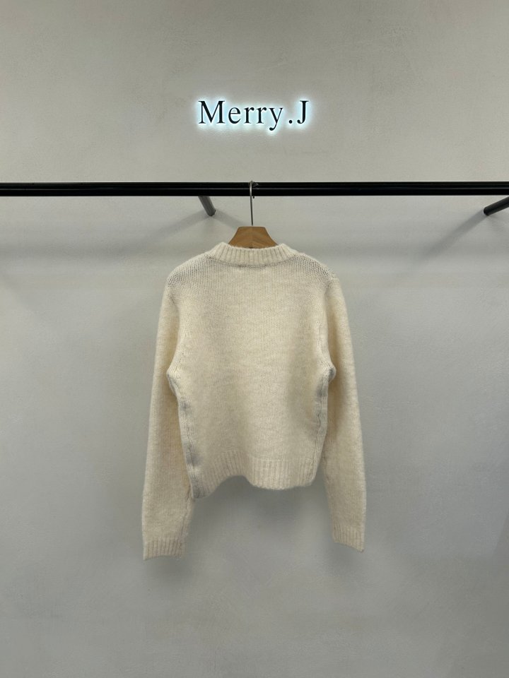 Merry J - Korean Women Fashion - #shopsmall - Fog Wool Knit - 6