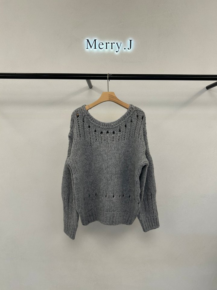 Merry J - Korean Women Fashion - #thelittlethings - Mauve Day Knit - 6