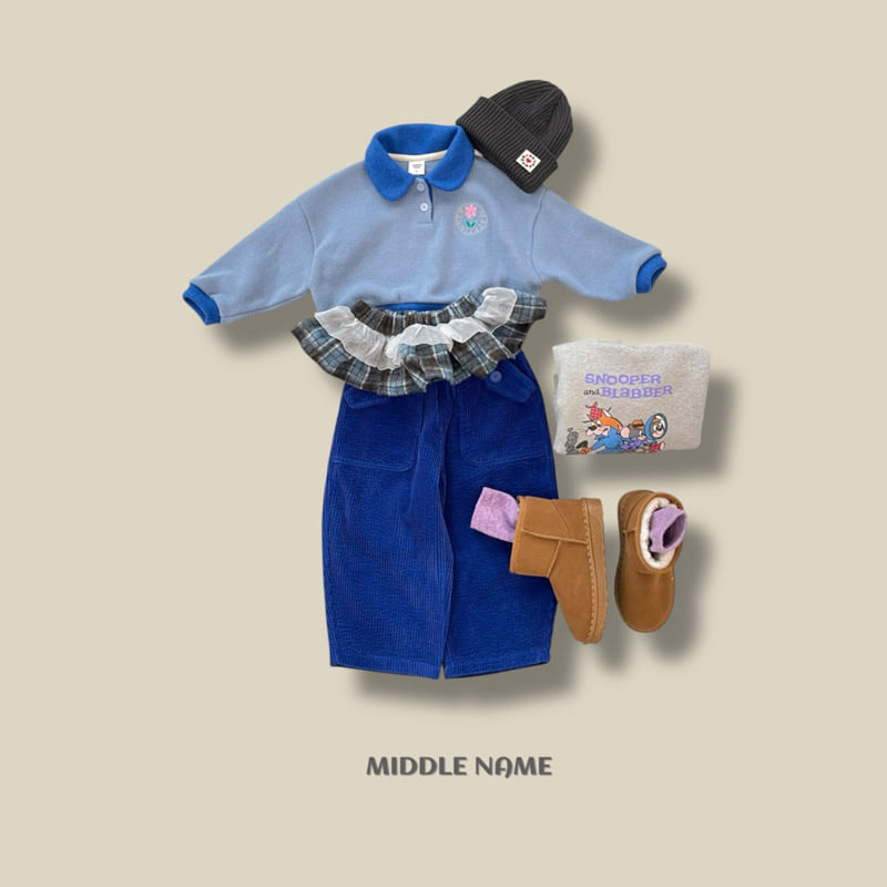 Middle Name - Korean Children Fashion - #childrensboutique - Check Layered Skirt - 10