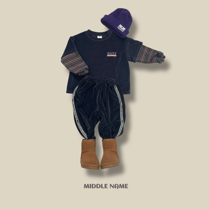 Middle Name - Korean Children Fashion - #childrensboutique - Winter Tape Pants - 7
