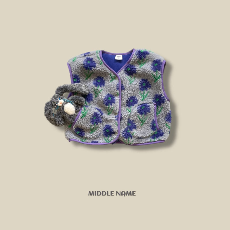 Middle Name - Korean Children Fashion - #childrensboutique - Fleece Vest - 2