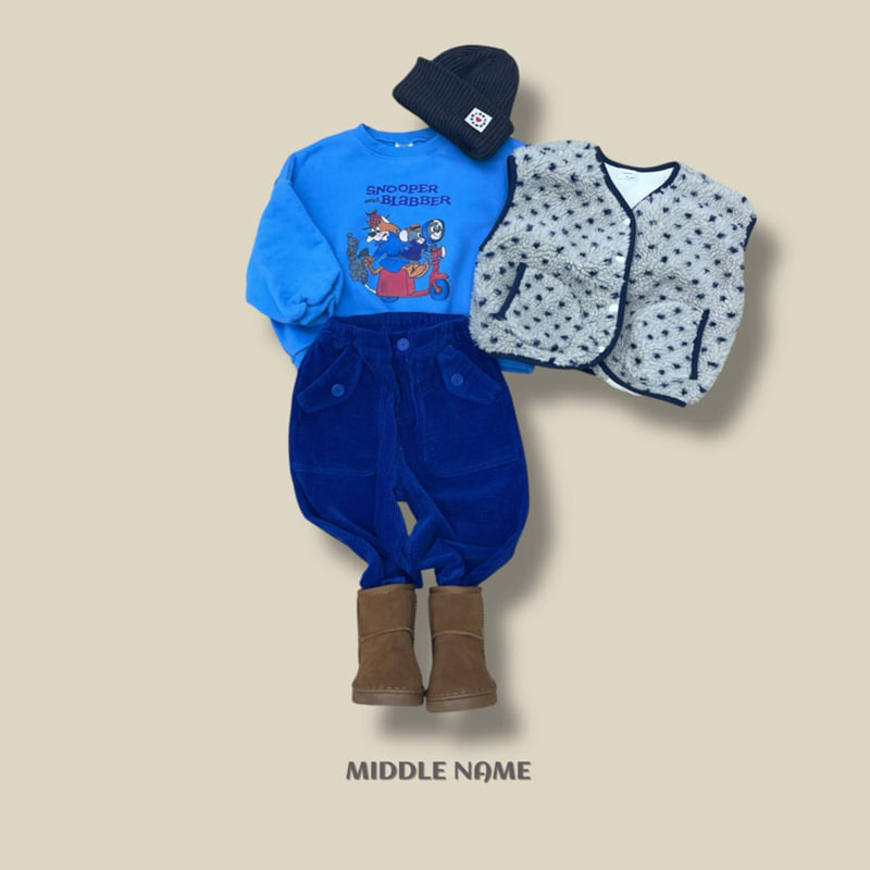 Middle Name - Korean Children Fashion - #fashionkids - Detective Sweatshirt - 9