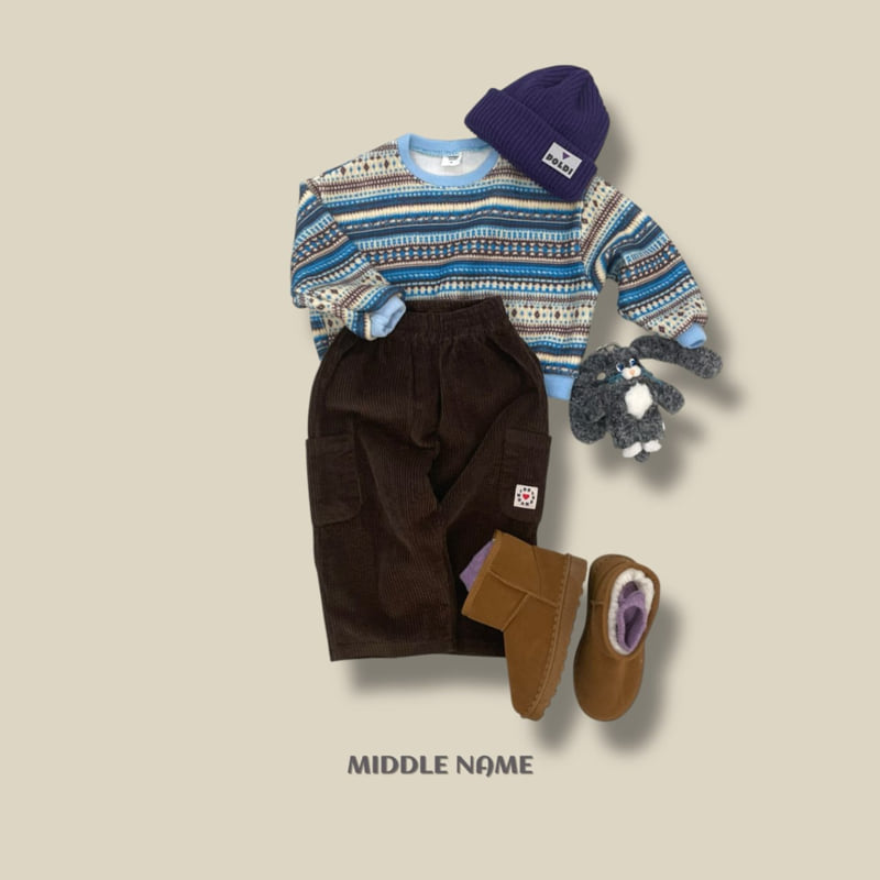 Middle Name - Korean Children Fashion - #kidsshorts - Corduroy Pocket Pants - 8