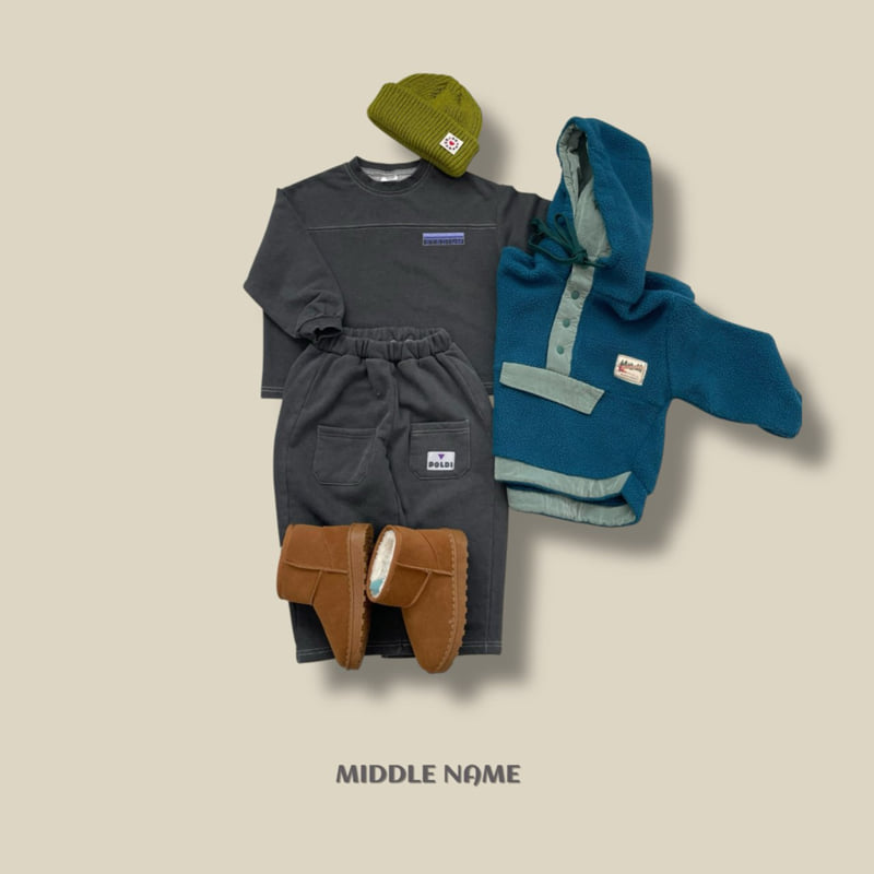 Middle Name - Korean Children Fashion - #kidsshorts - Pig Cut Long Tee - 7