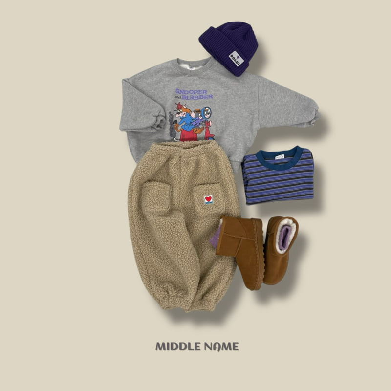 Middle Name - Korean Children Fashion - #kidsstore - Detective Sweatshirt - 11