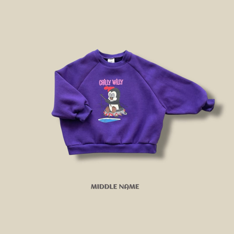Middle Name - Korean Children Fashion - #kidzfashiontrend - Willie Raglan Sweatshirt - 2