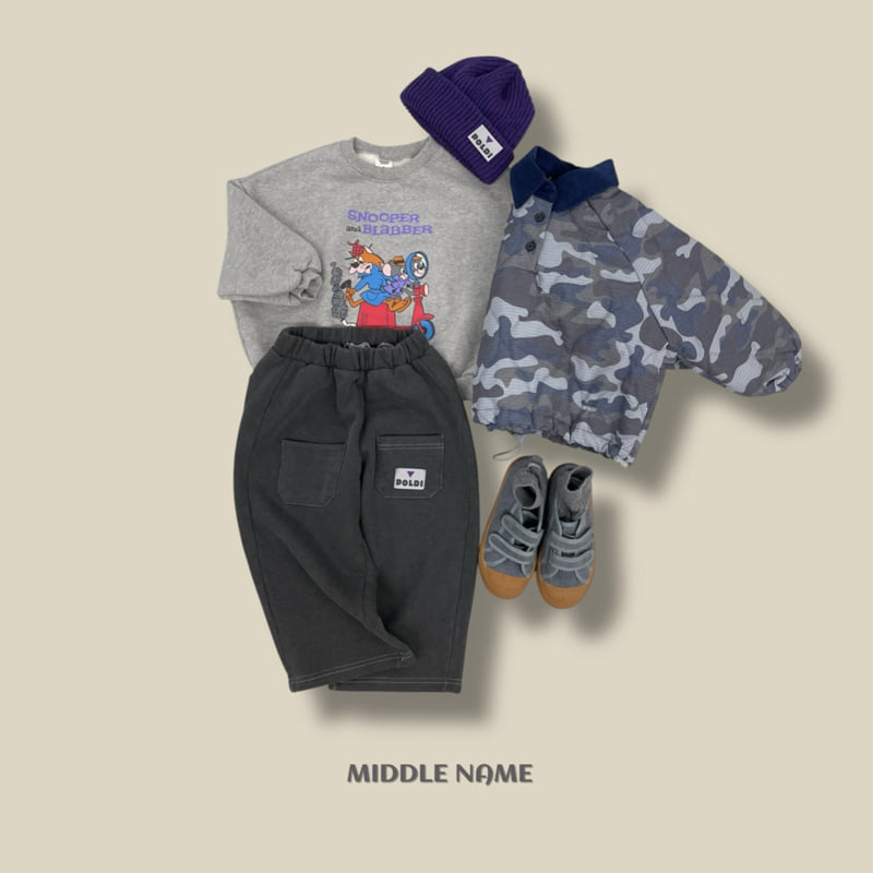 Middle Name - Korean Children Fashion - #kidzfashiontrend - Pig Pocket Wide Pants - 11