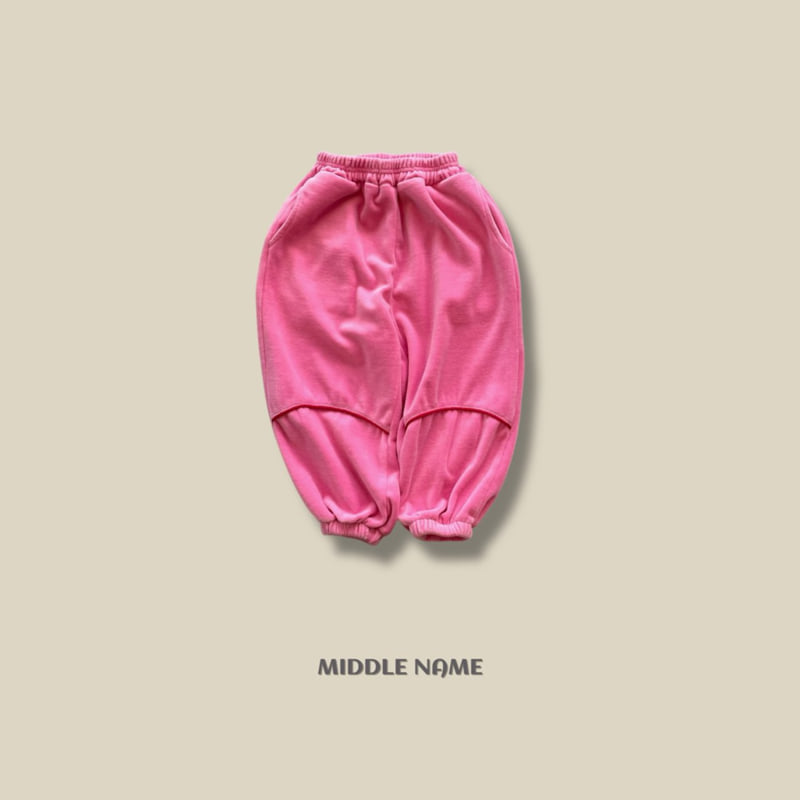 Middle Name - Korean Children Fashion - #littlefashionista - Velour Piping Pants - 3