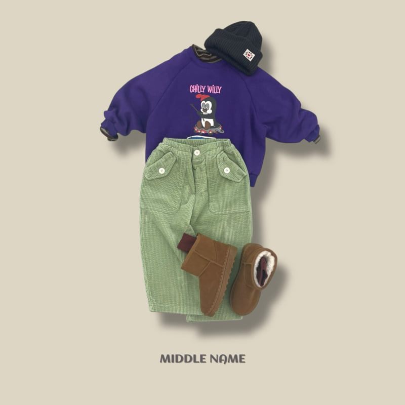 Middle Name - Korean Children Fashion - #magicofchildhood - Willie Raglan Sweatshirt - 5