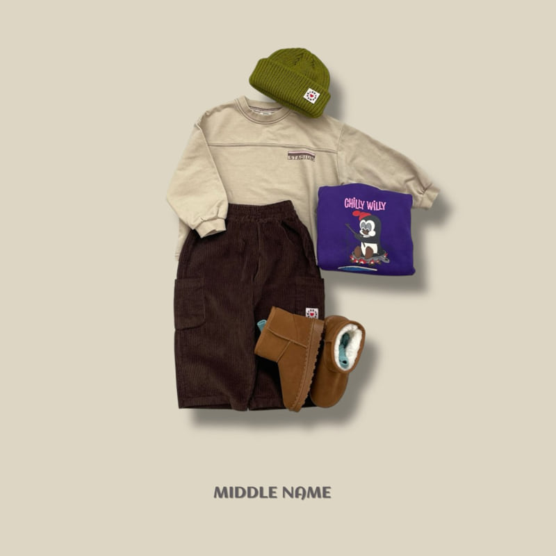 Middle Name - Korean Children Fashion - #magicofchildhood - Pig Cut Long Tee - 12