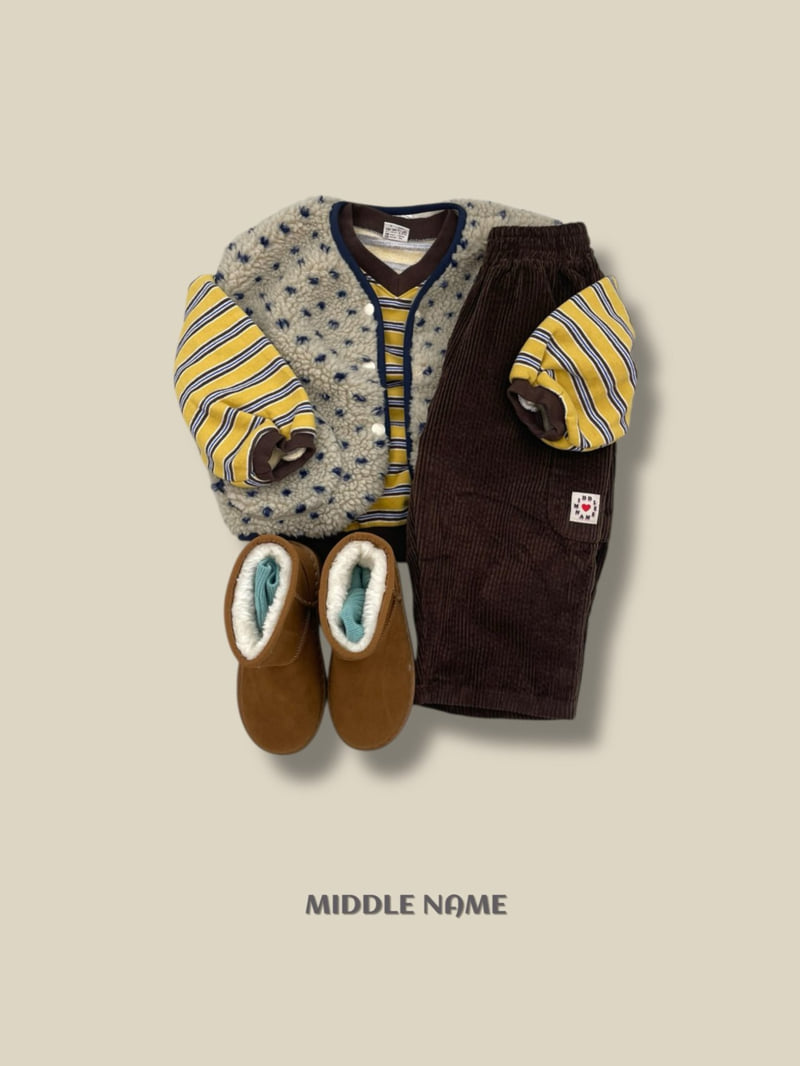 Middle Name - Korean Children Fashion - #minifashionista - Fleece Vest - 12