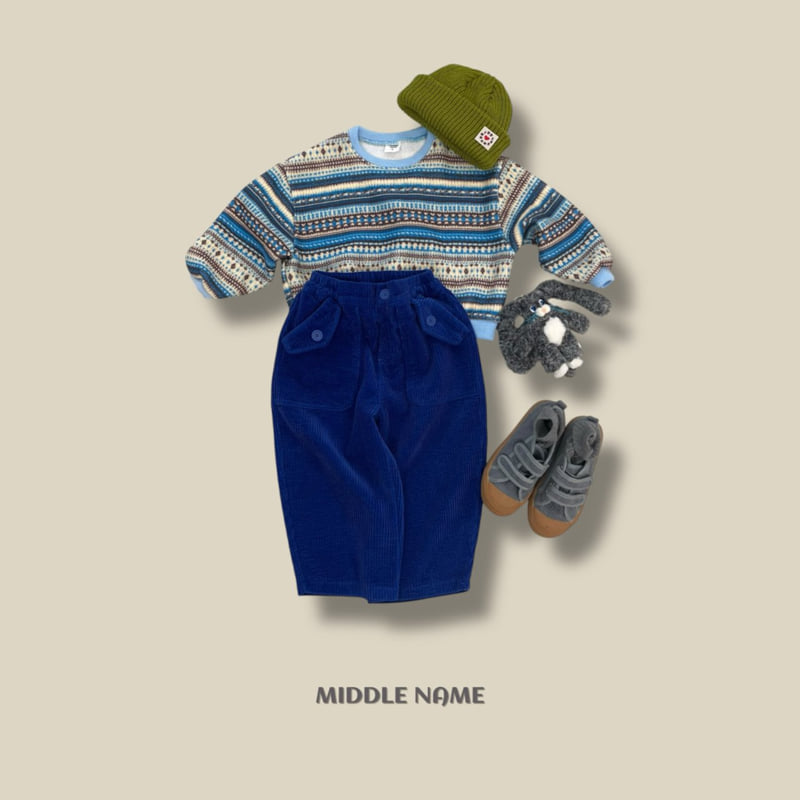 Middle Name - Korean Children Fashion - #minifashionista - Corduroy Pocket Pants - 11