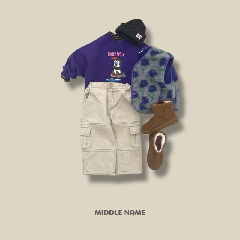 Middle Name - Korean Children Fashion - #todddlerfashion - Willie Raglan Sweatshirt - 8