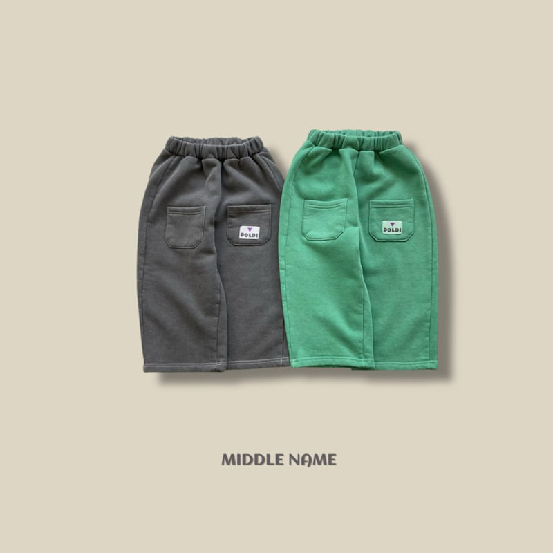 Middle Name - Korean Children Fashion - #todddlerfashion - Pig Pocket Wide Pants