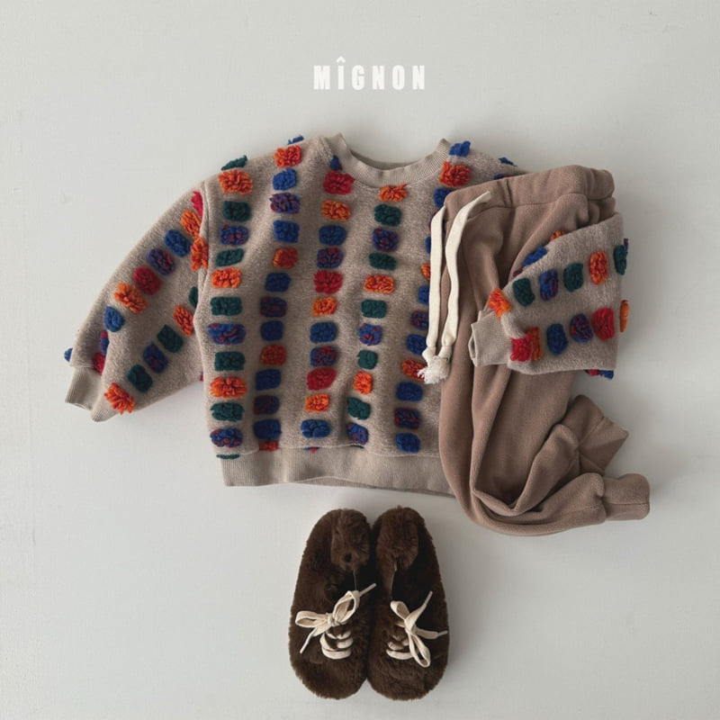 Mignon - Korean Children Fashion - #discoveringself - Square Fleece Sweatshirt - 4